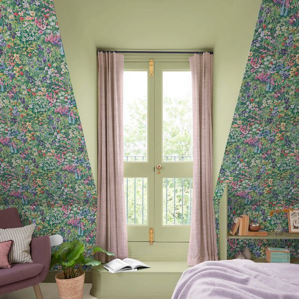 Cottage Garden Wallpaper - Verdant